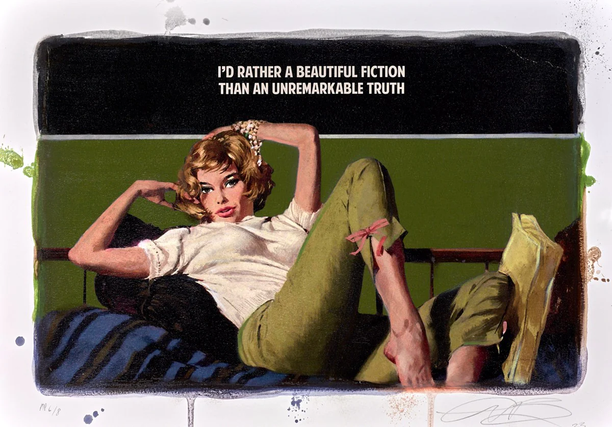 A Beautiful Fiction (Olive) AP 6/8