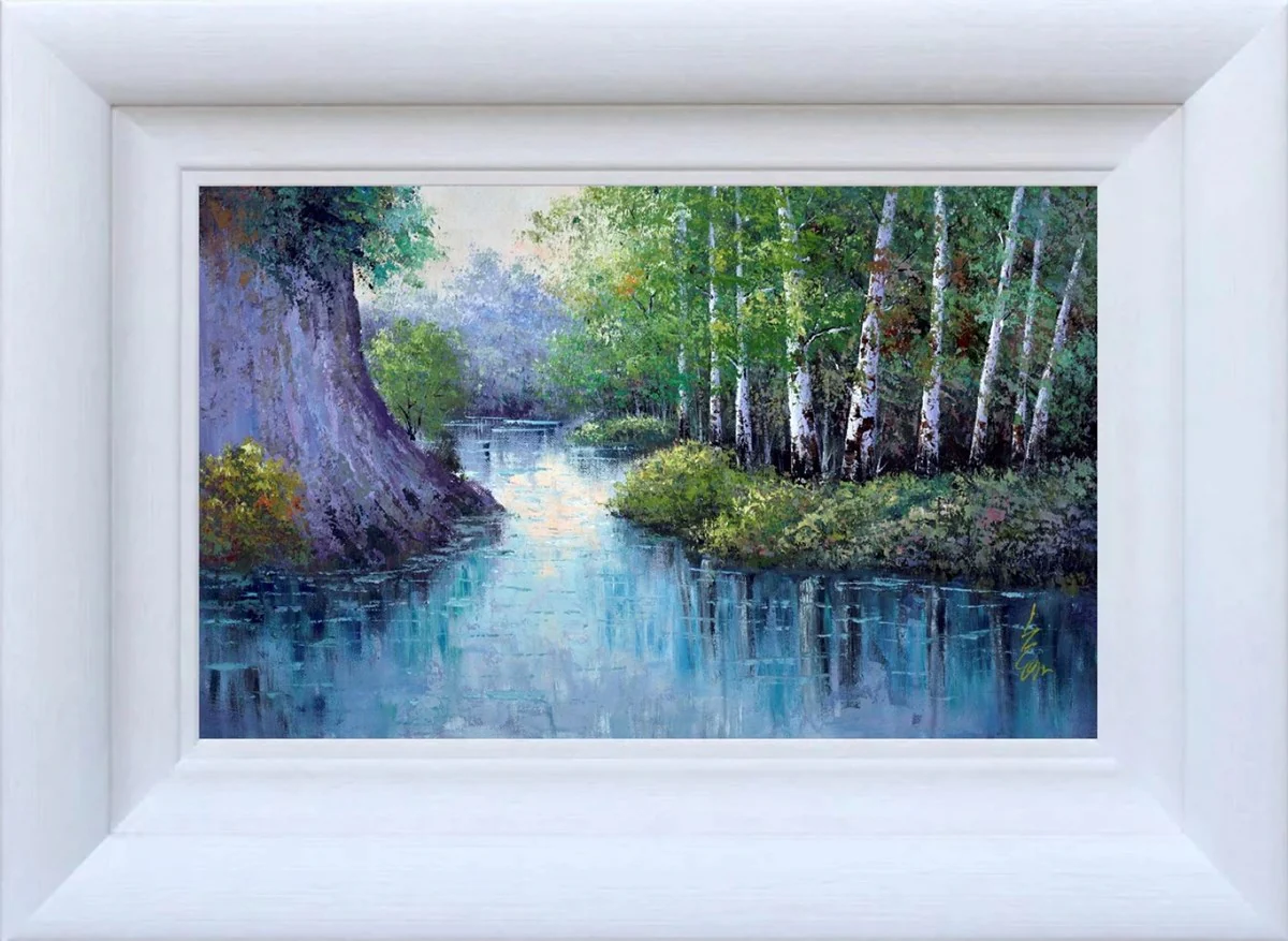 A Calm Forest Stream