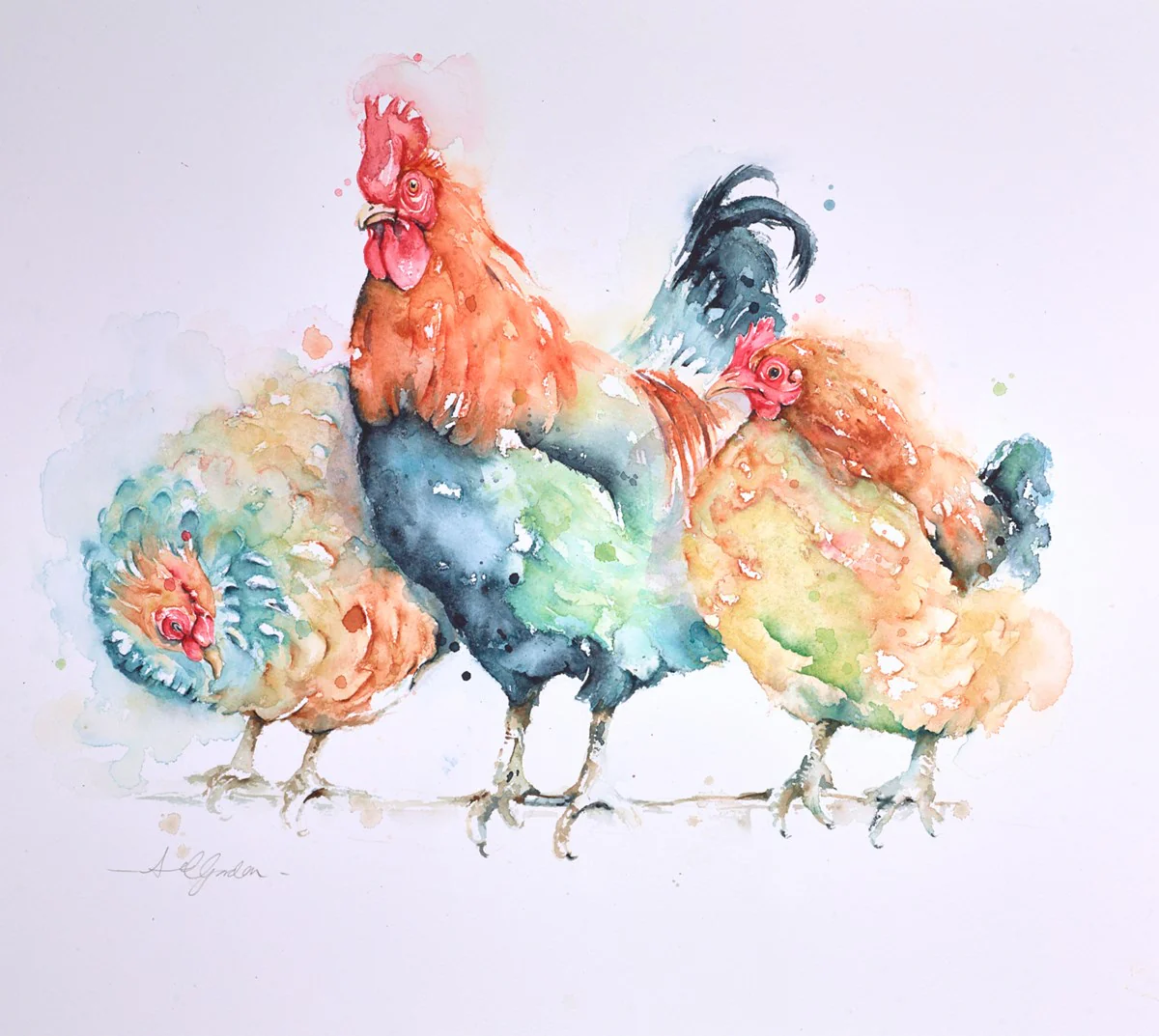 A Colourful Trio