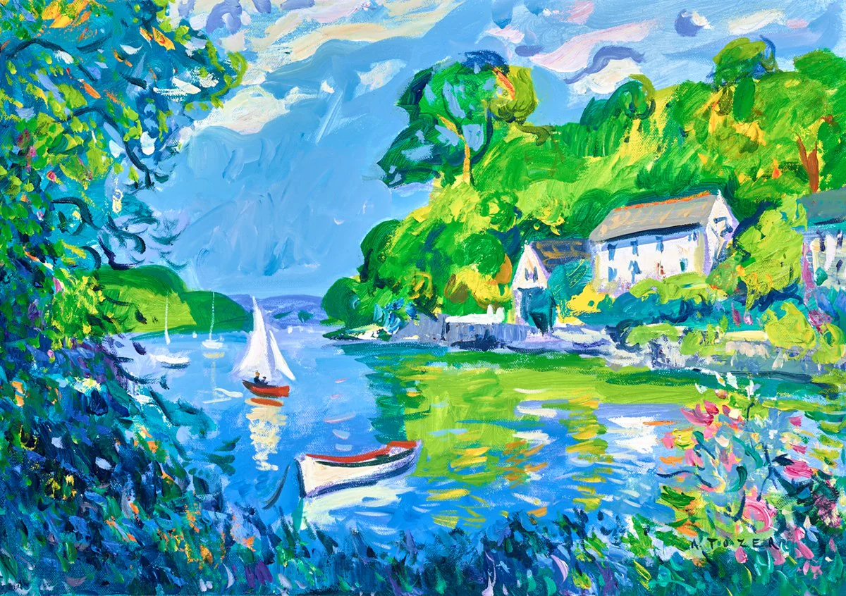 A Great Day Sailing (Helford Village) - Image 2