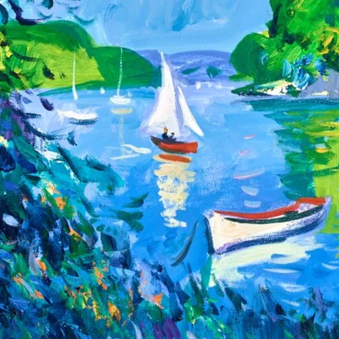 A Great Day Sailing (Helford Village) - Image 4