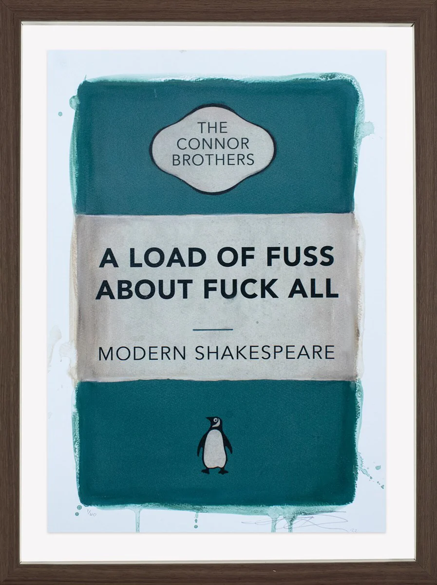 A Load Of Fuss About Fuck All (Teal)