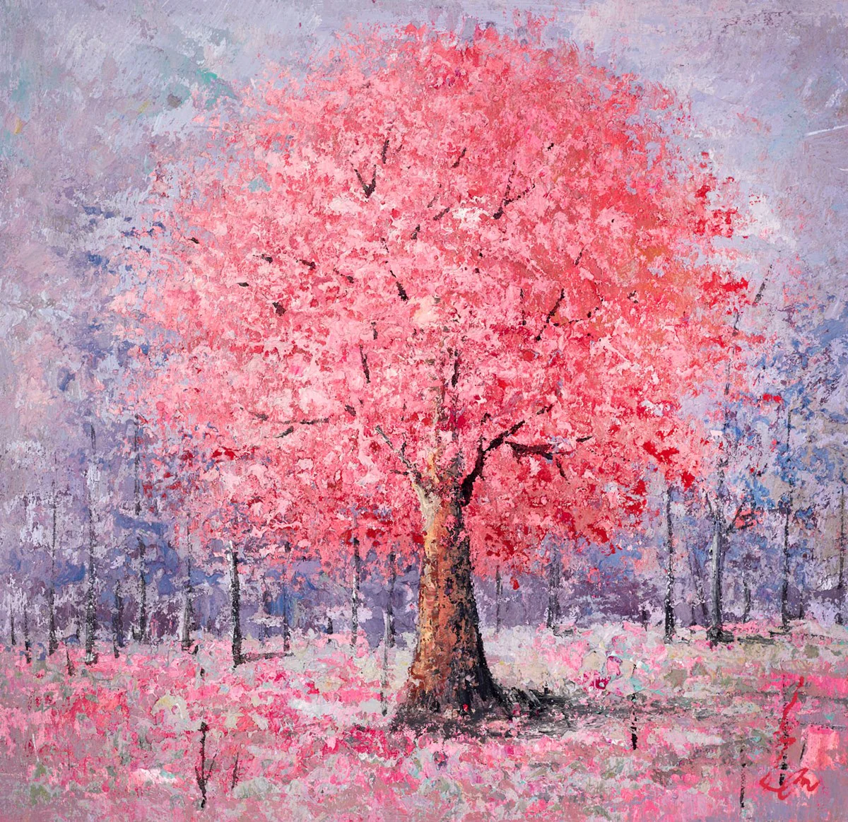 A Pink Tree - Image 2