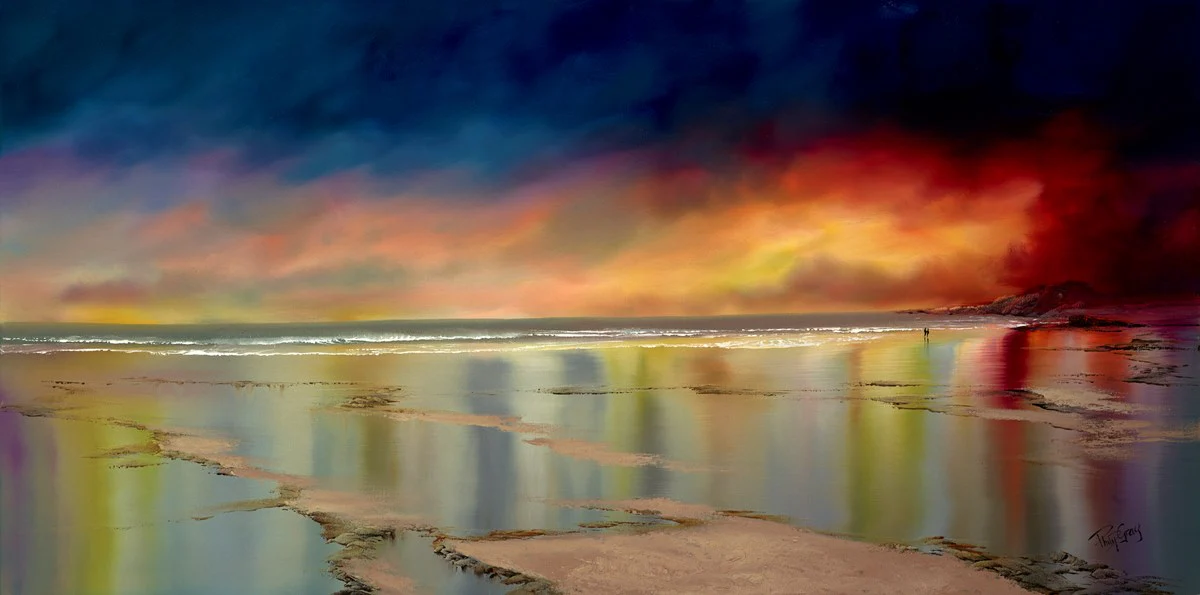 A Stunning View From The Beach