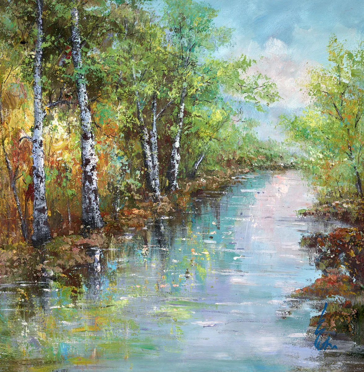 A Woodland Stream II - Image 2
