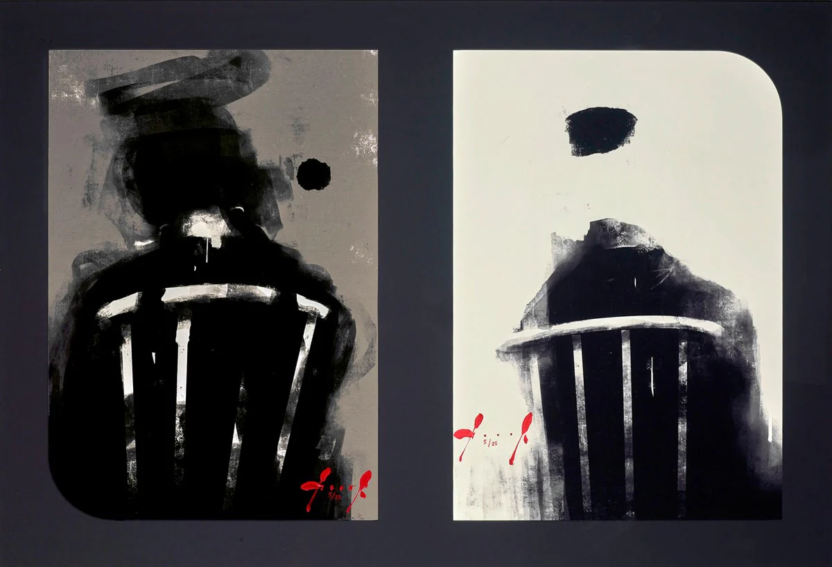 Akashik III & IV Diptych - Image 2