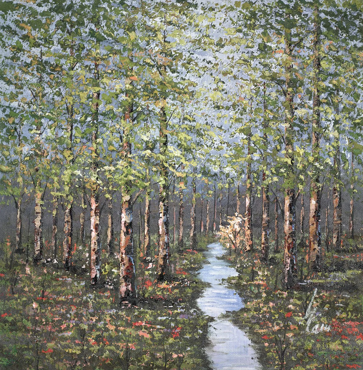 Among The White Bark III