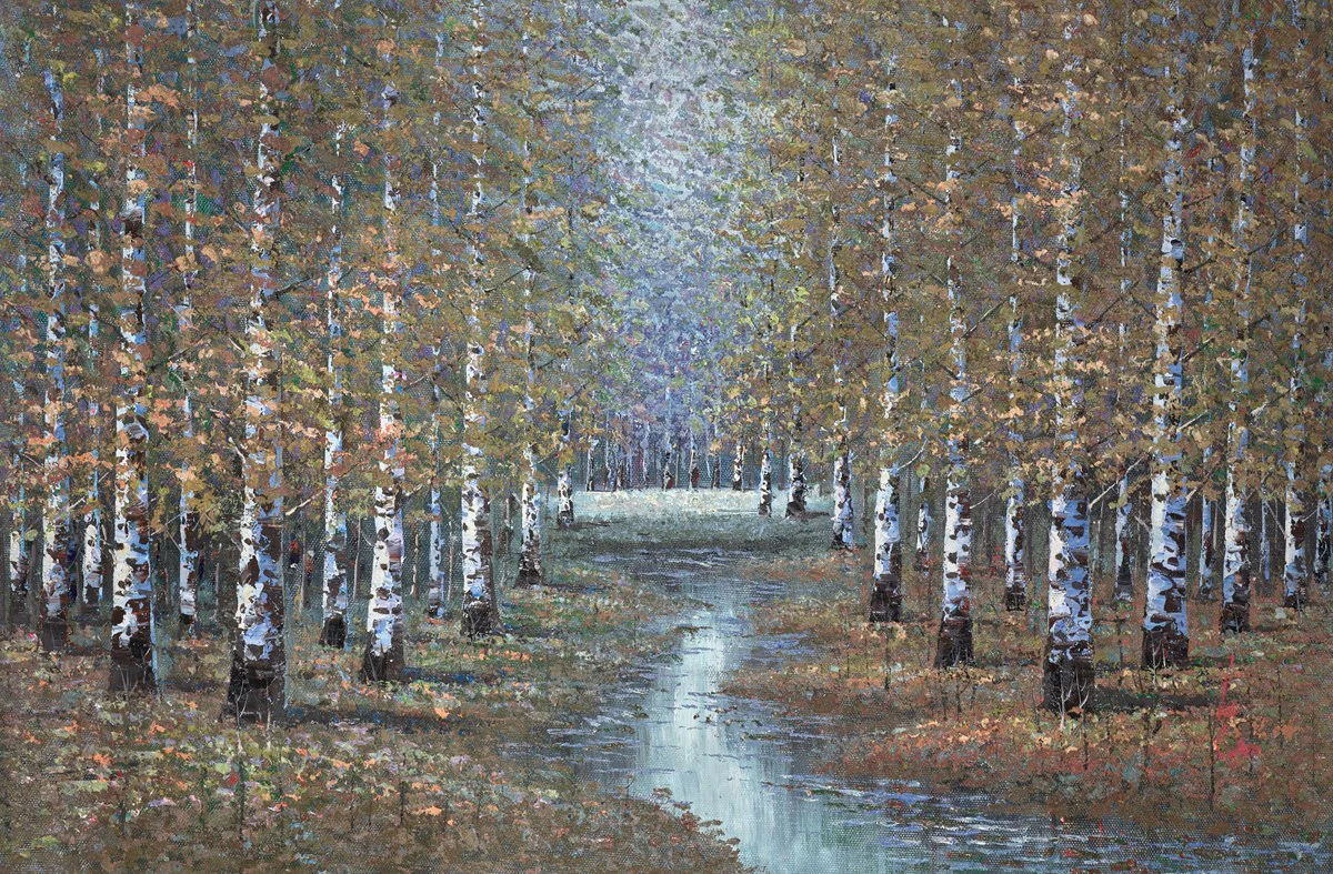 Among The White Bark VI