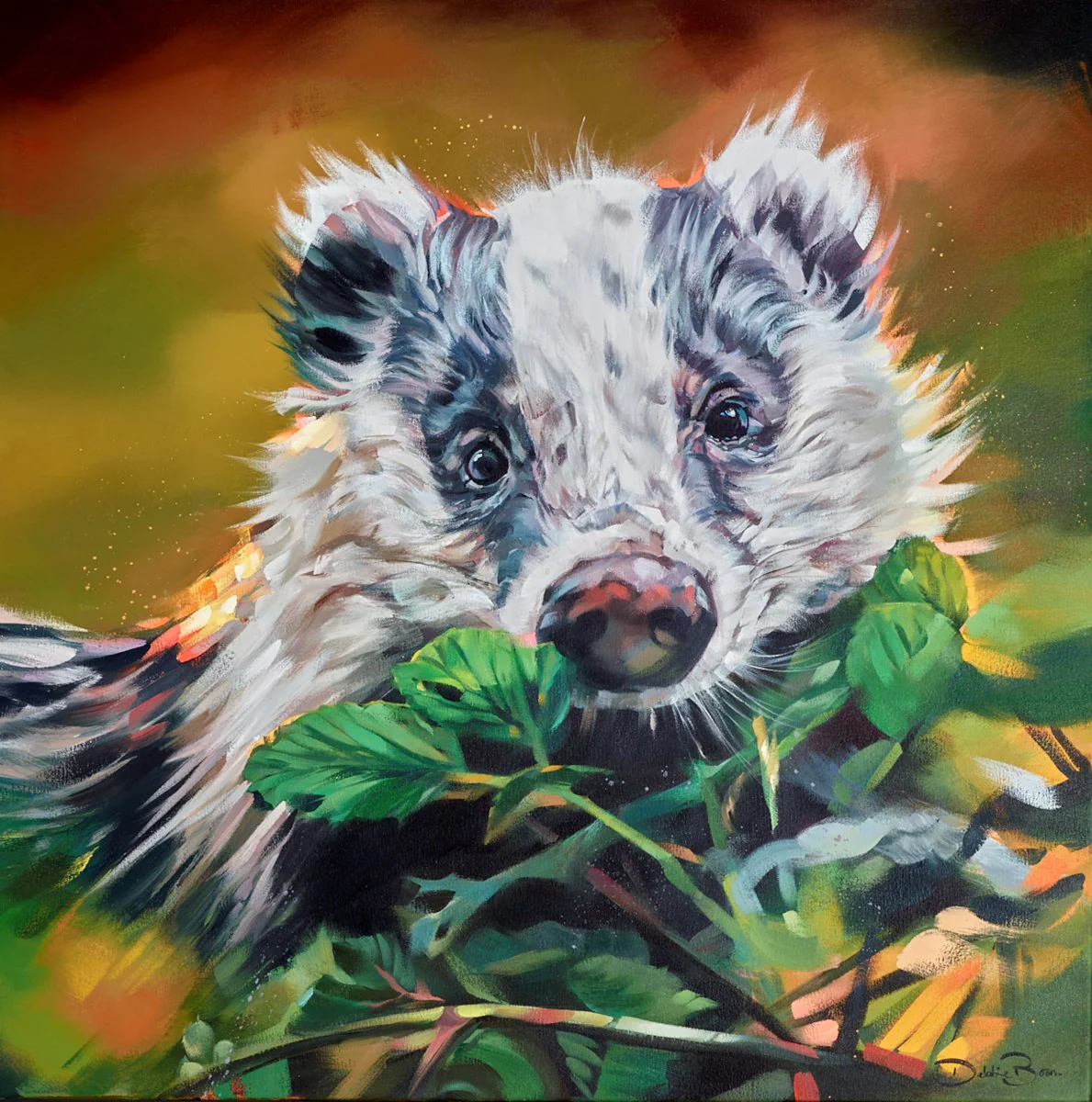 Badger In The Brambles - Image 2