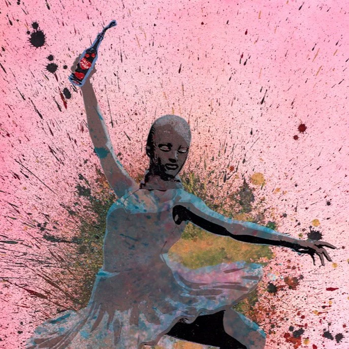 Ballerina Molotov (Pink & Silver) - Image 3