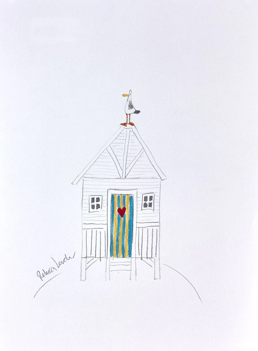 Beach Hut VI (Sketch)