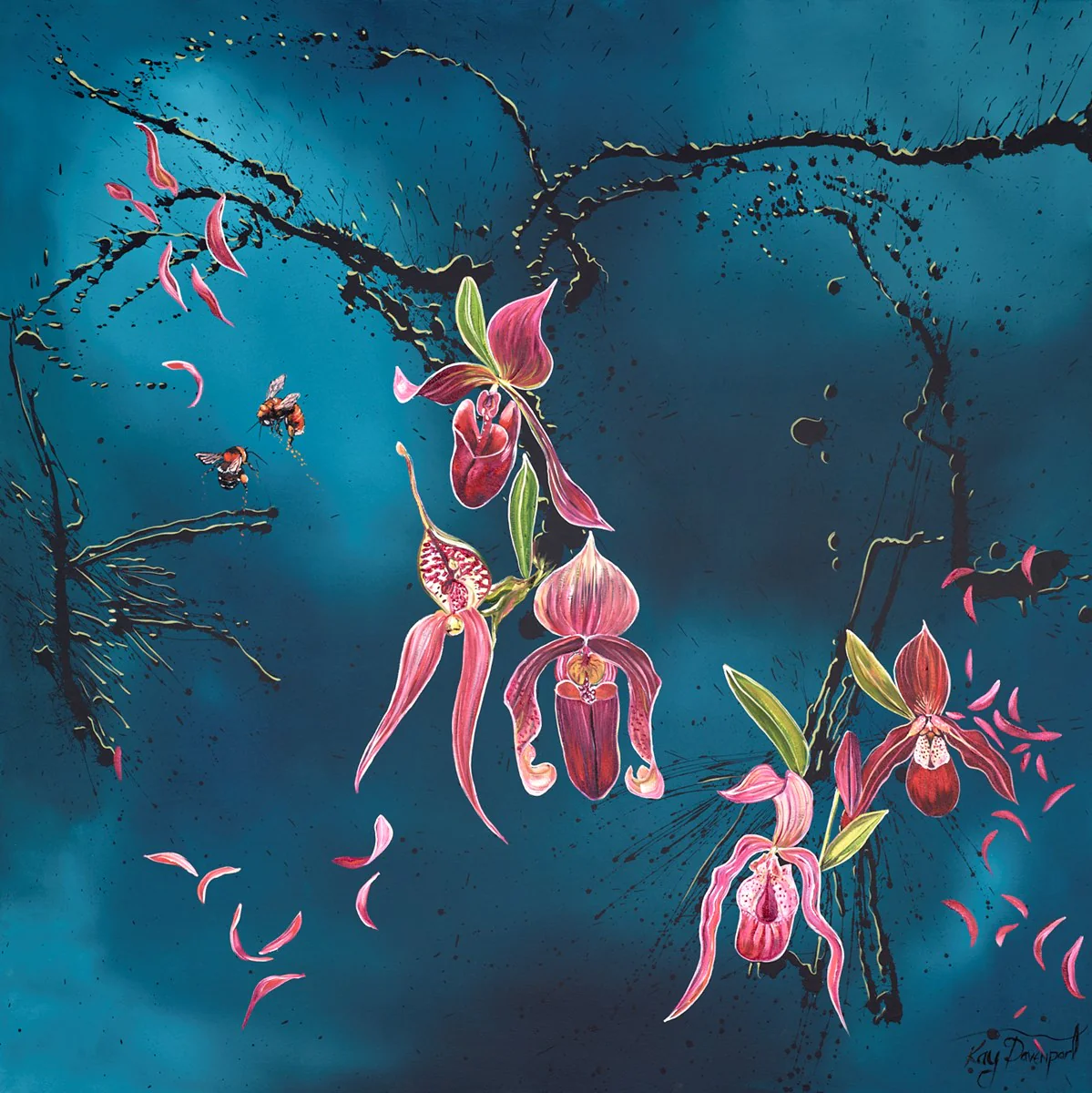 Bees And Orchids - Image 2