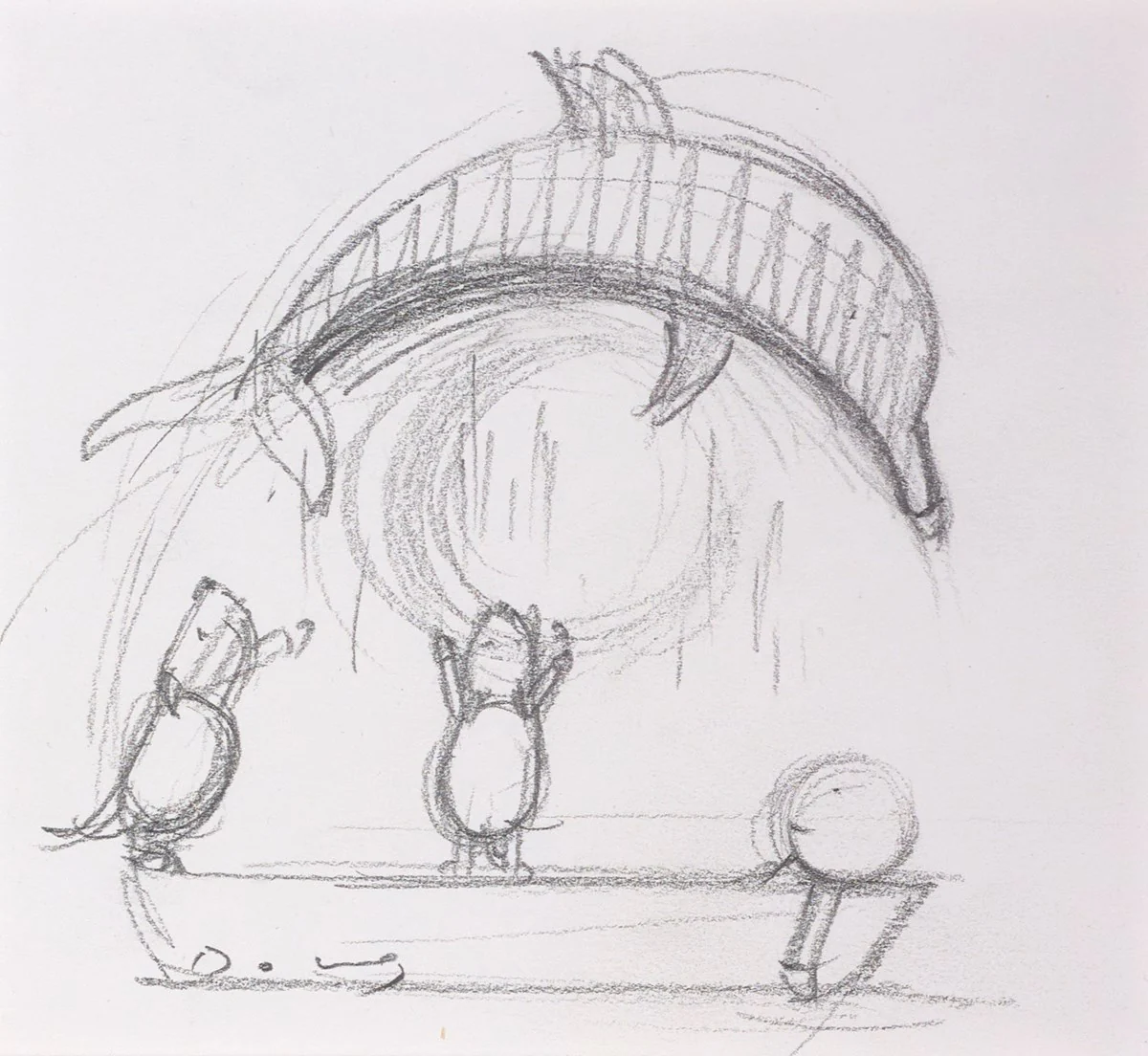 Best Day Of My Life, Reaching Dog (Sketch)