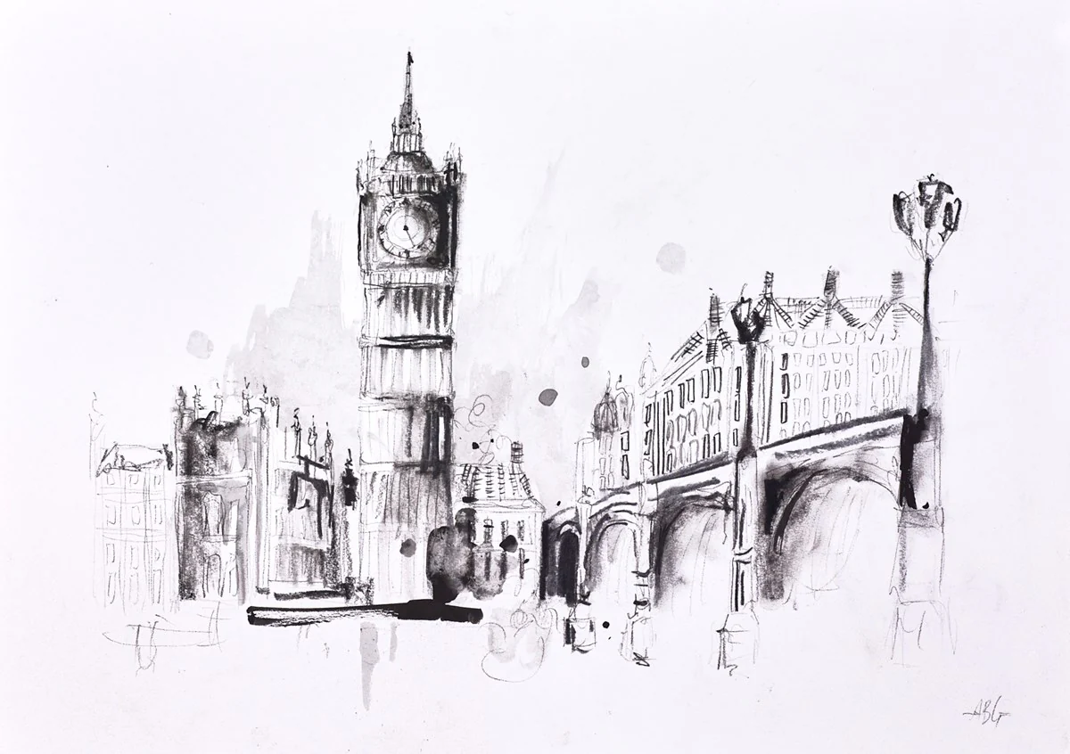 Big Ben London - (Sketch)