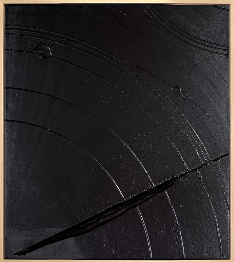 Black Brushstroke