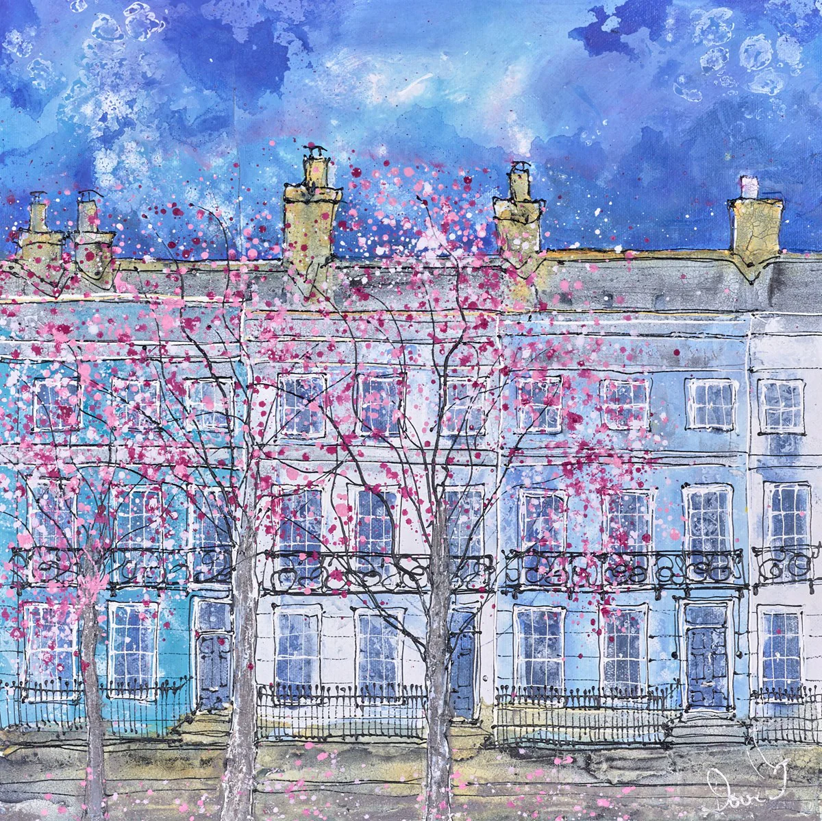 Blossom In Blue