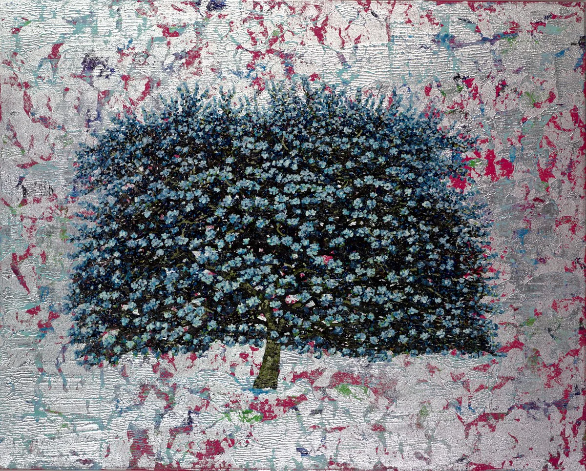Blue Blossom Tree