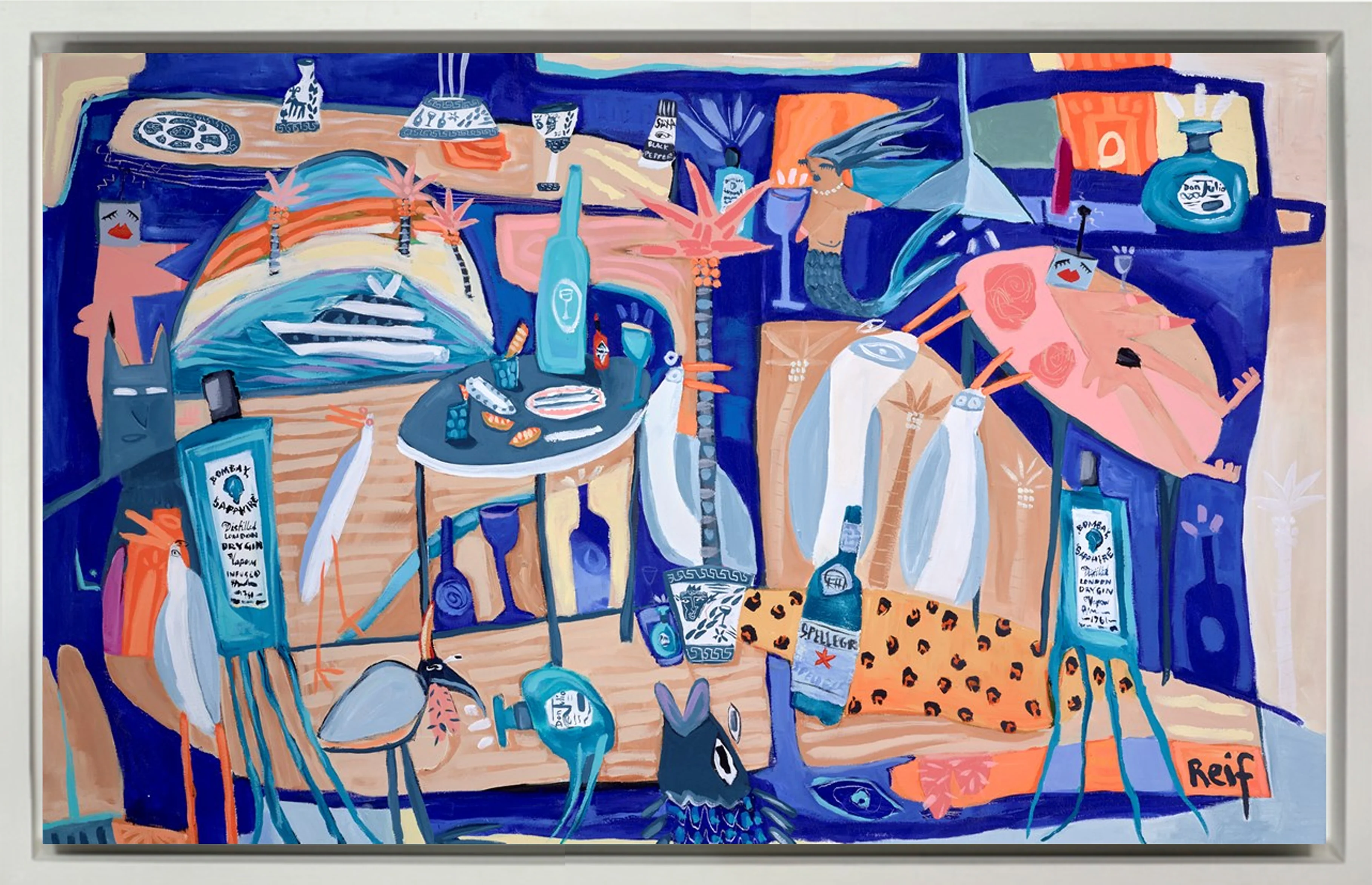 Blue Bottles