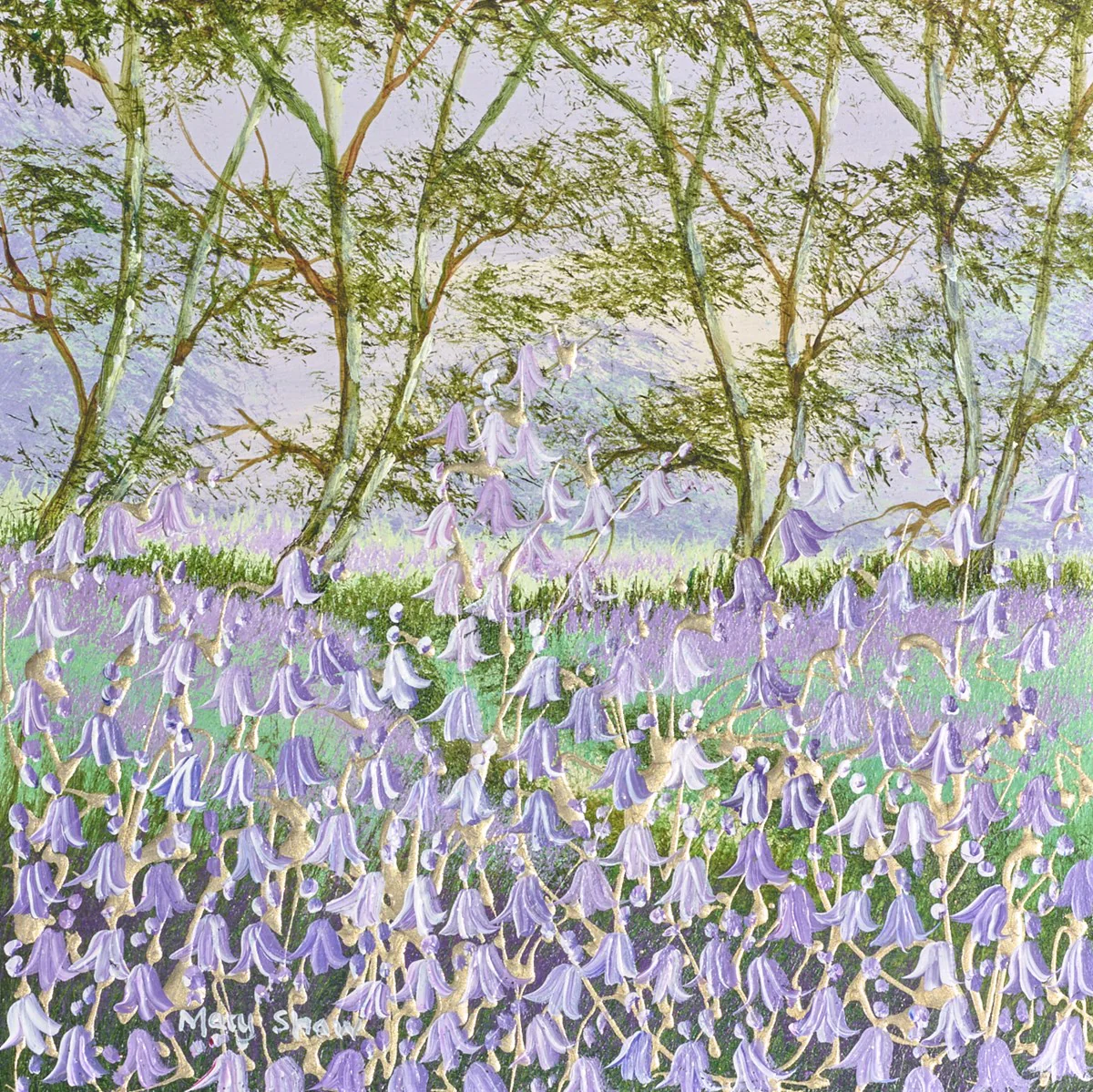 Bluebells On A Spring Day II