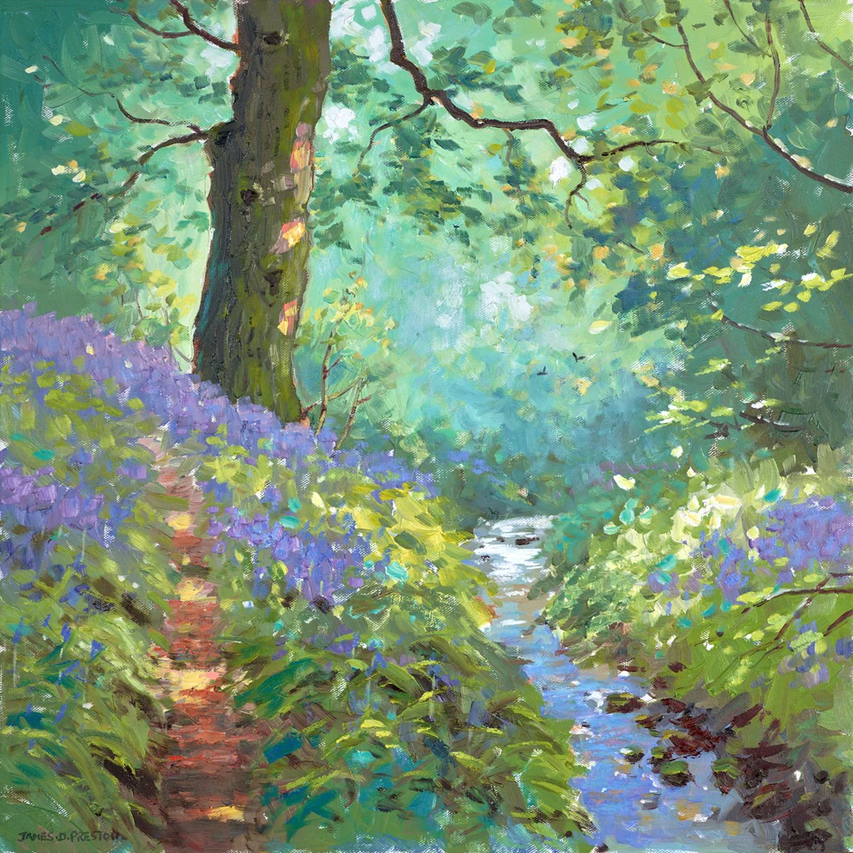 Bluebells Stream II - Image 2