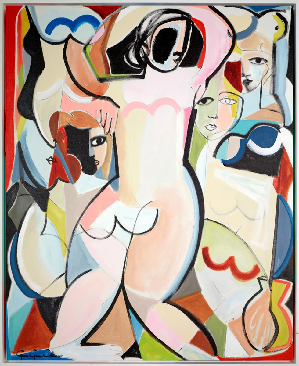 Bold Lines Of Woman