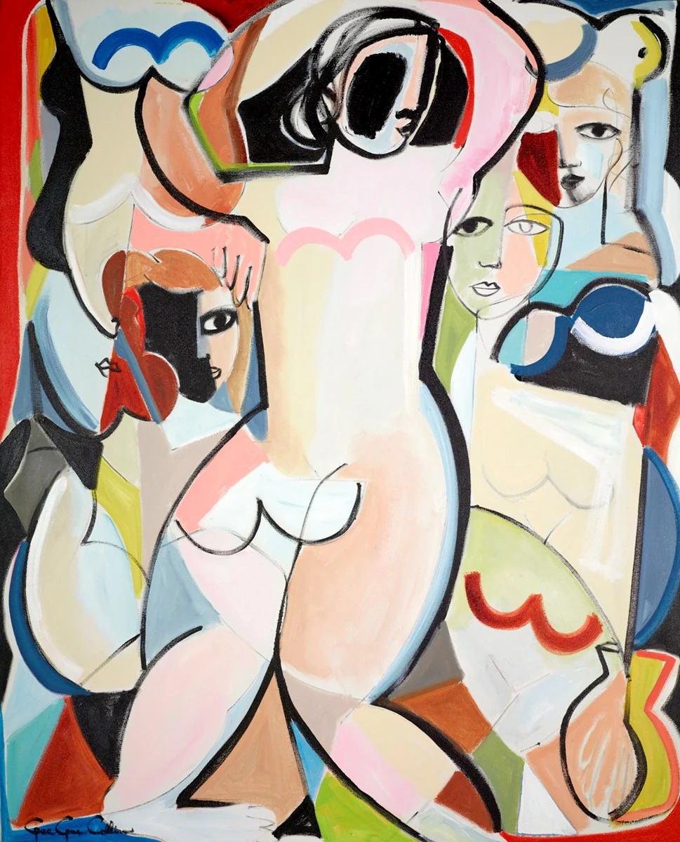 Bold Lines Of Woman - Image 2