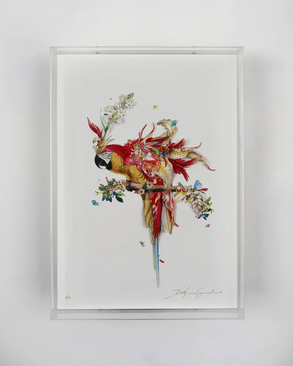 Botanical Harry Gin Bird II - Image 2