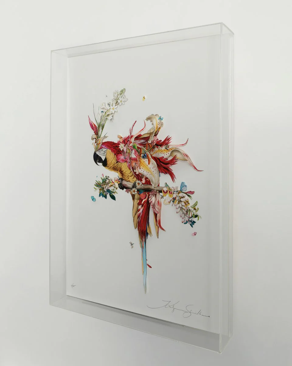Botanical Harry Gin Bird II - Image 5