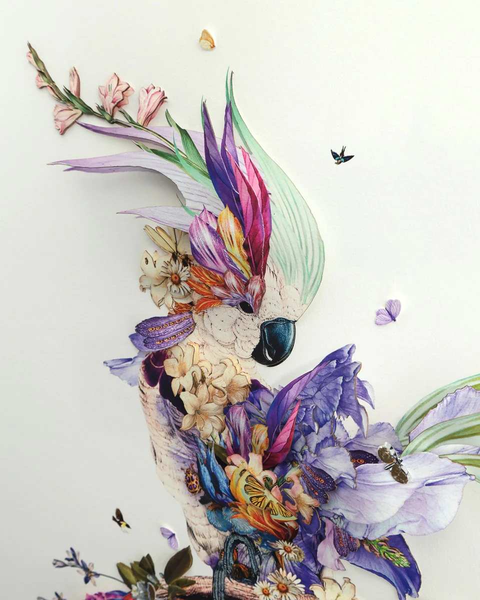 Botanical Tilda Gin Bird I - Image 3