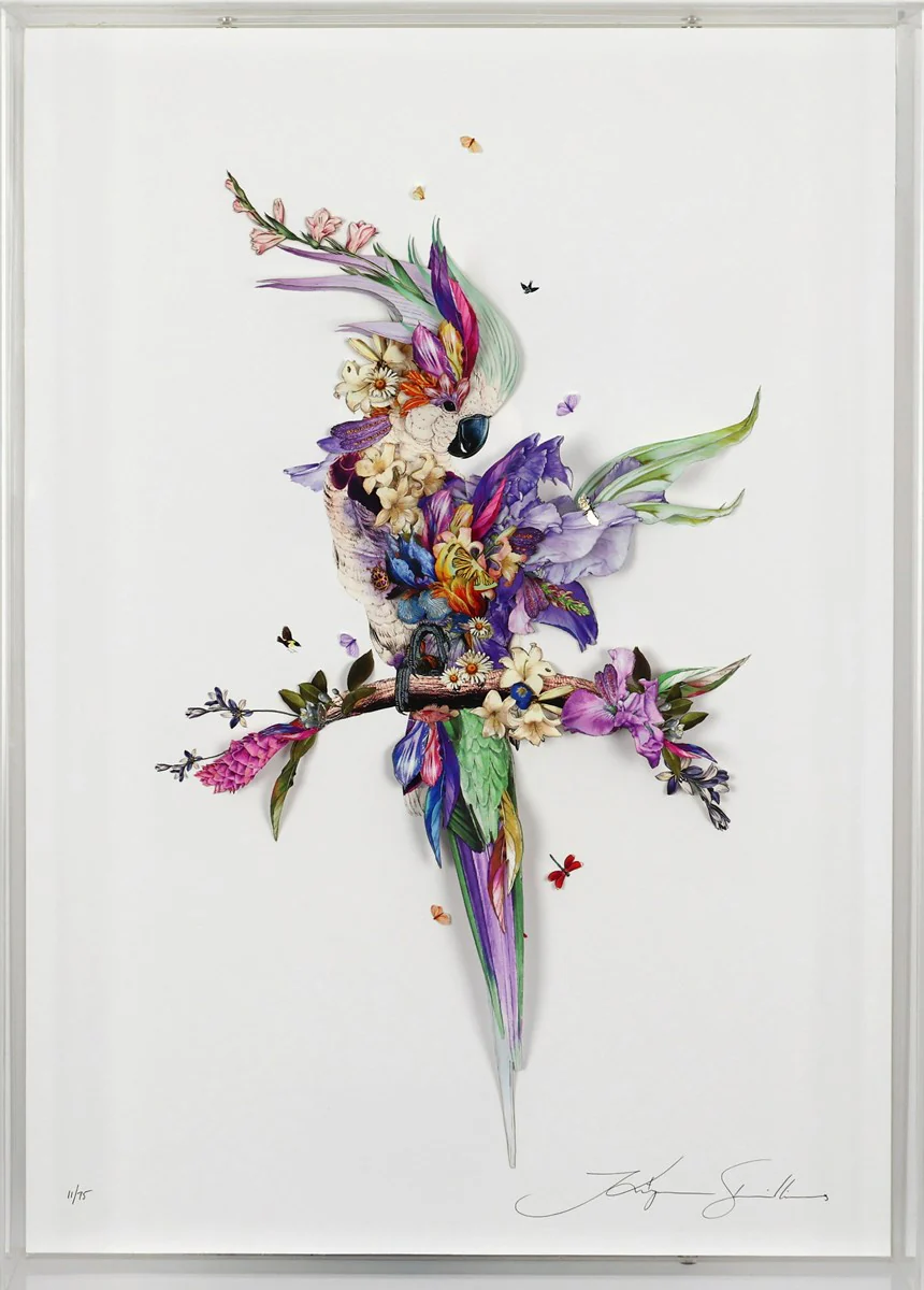 Botanical Tilda Gin Bird I - Image 5