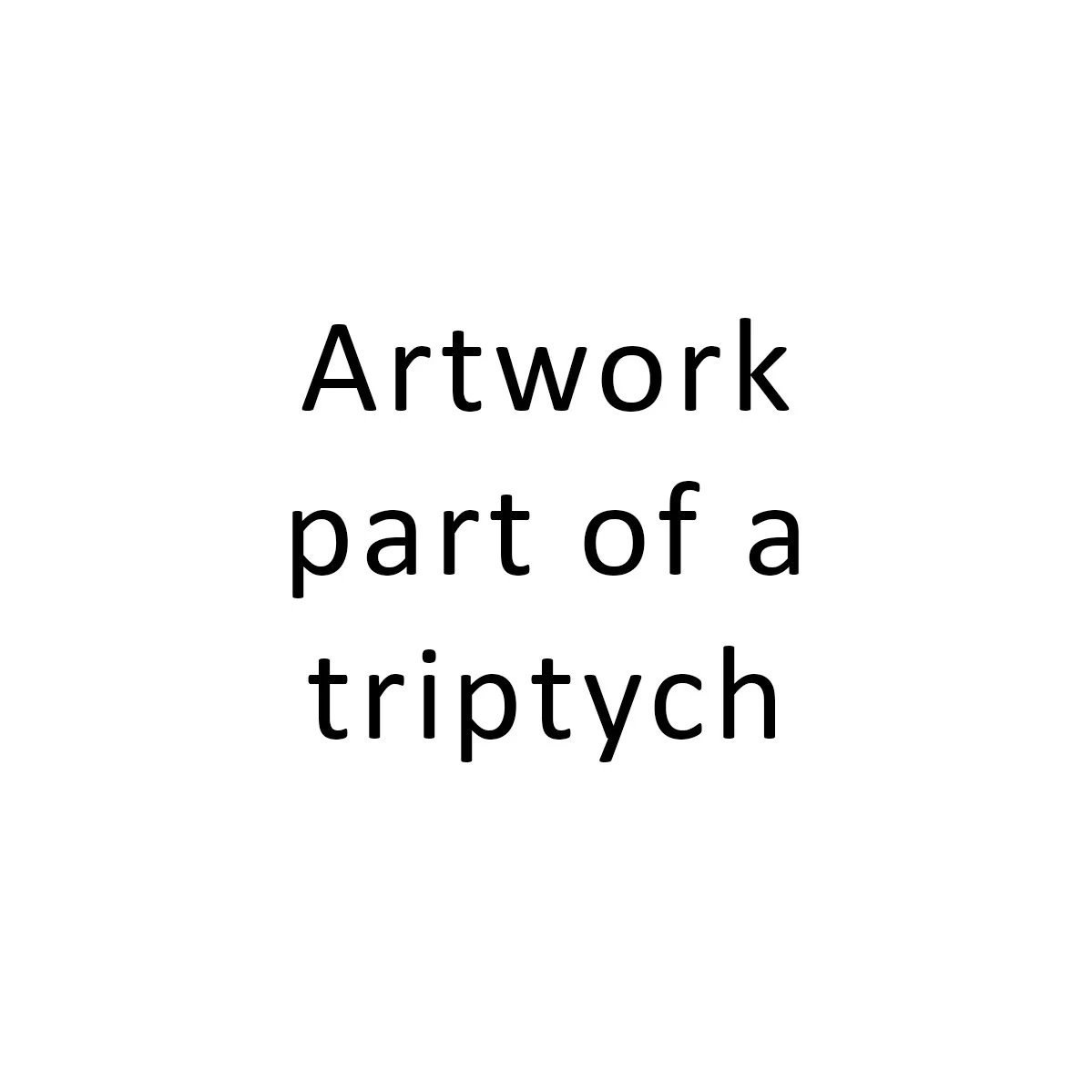 Brushstroke I (Triptych) - Image 3
