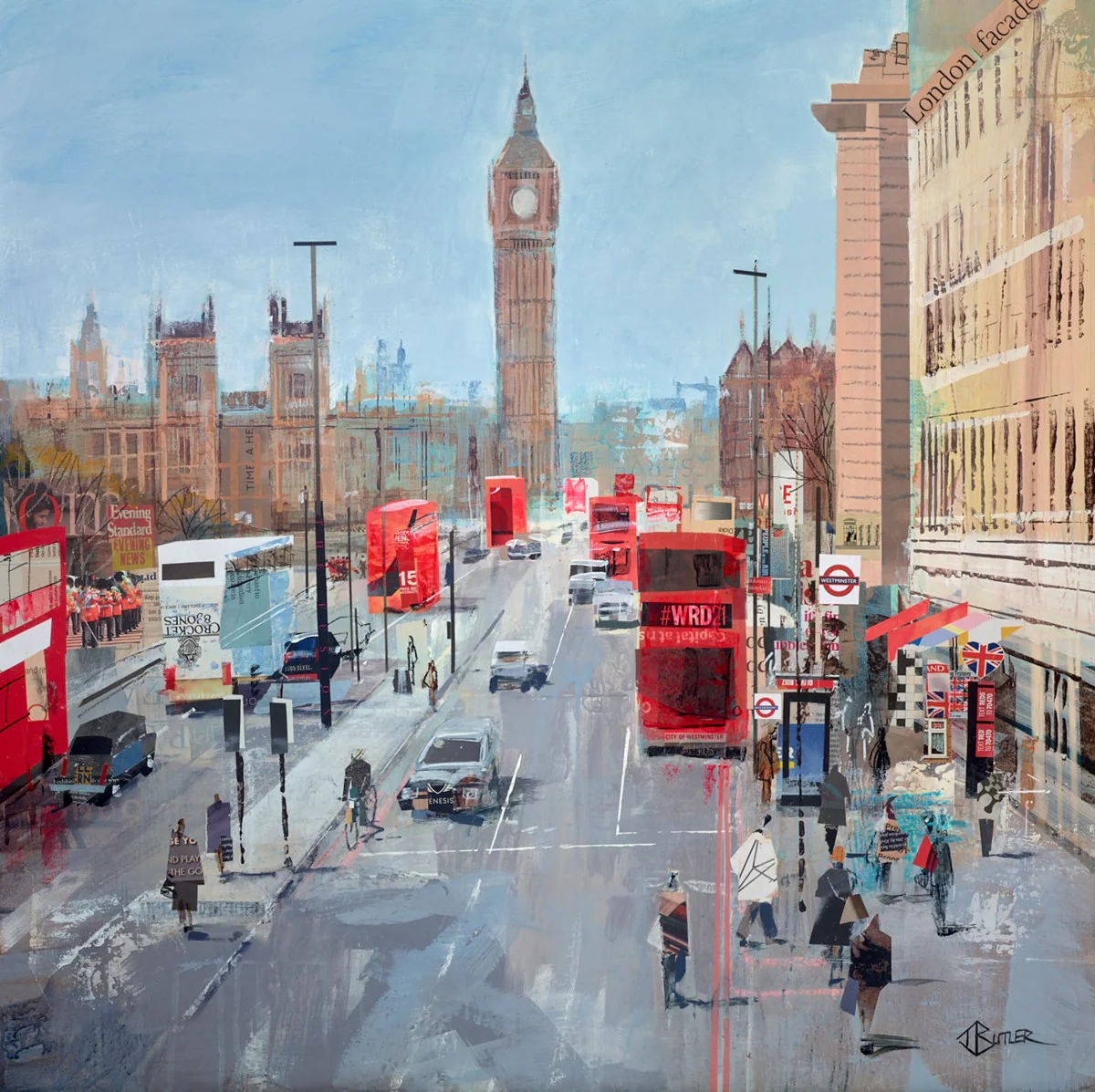 Busses And Bustle, Westminster
