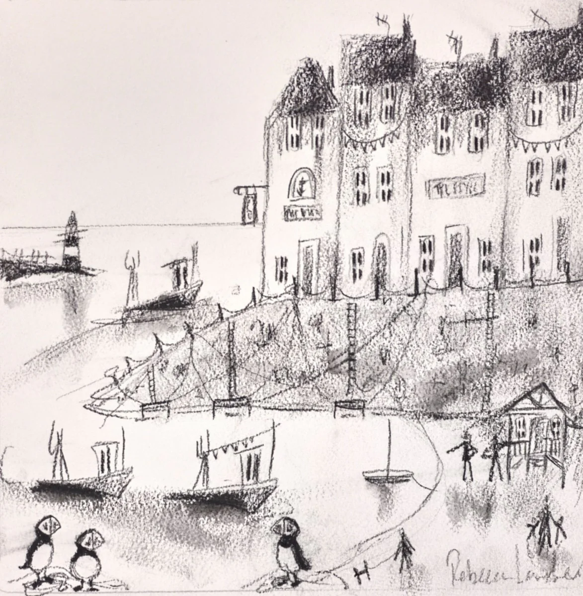 Busy Harbour III - Image 3