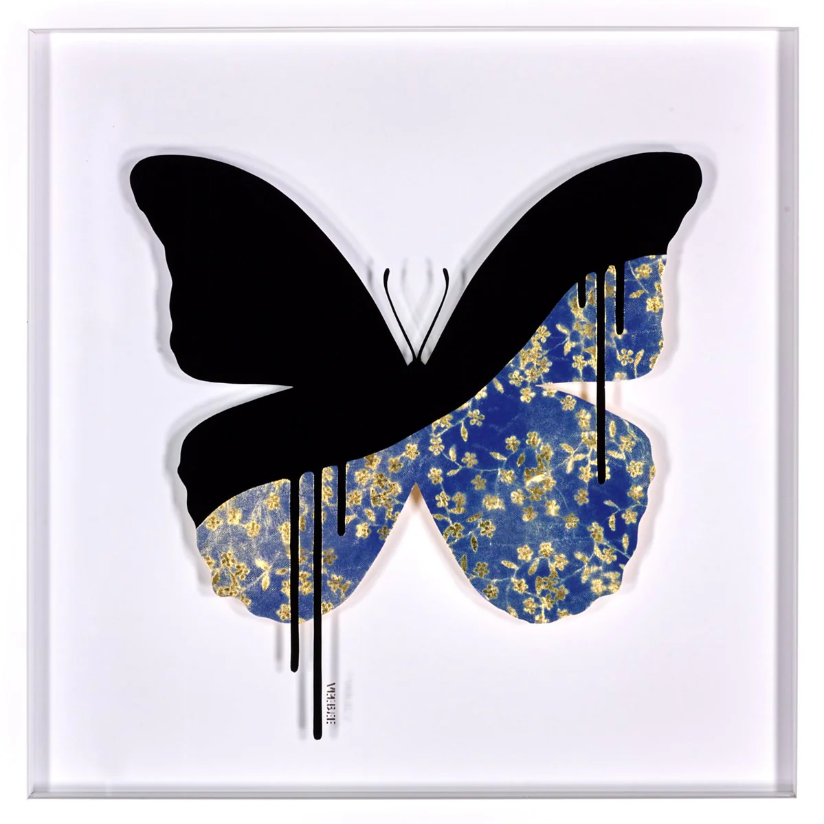 Butterfly- Black And Blue