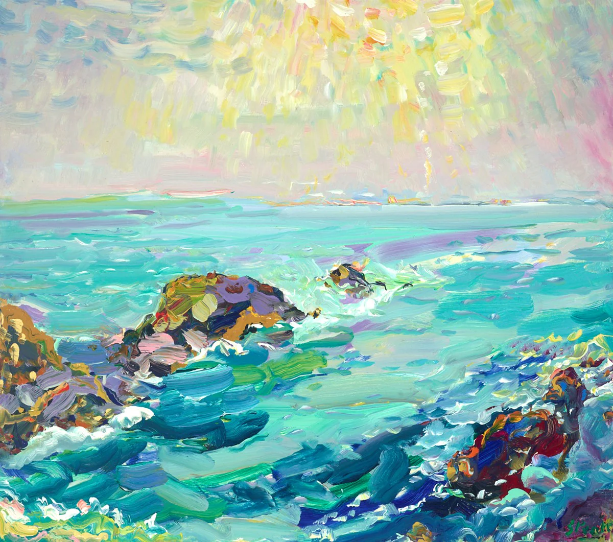 Cadgwith Cove Sea Scape - Image 2
