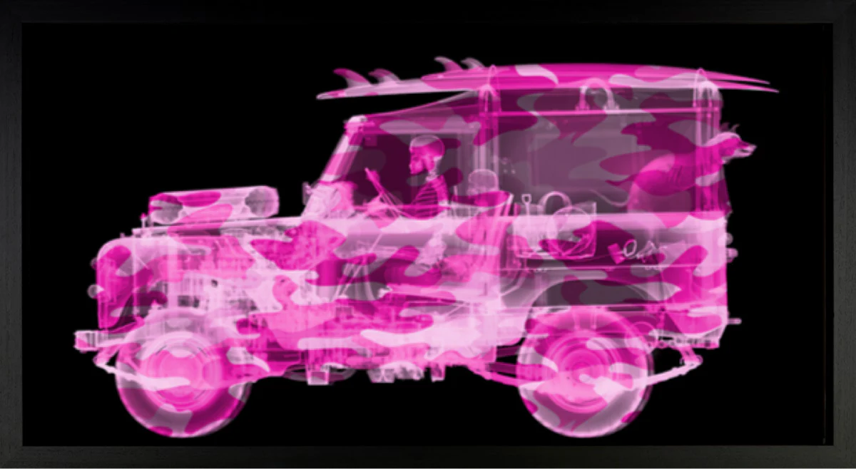 Camouflage Land Rover Surfer Pink