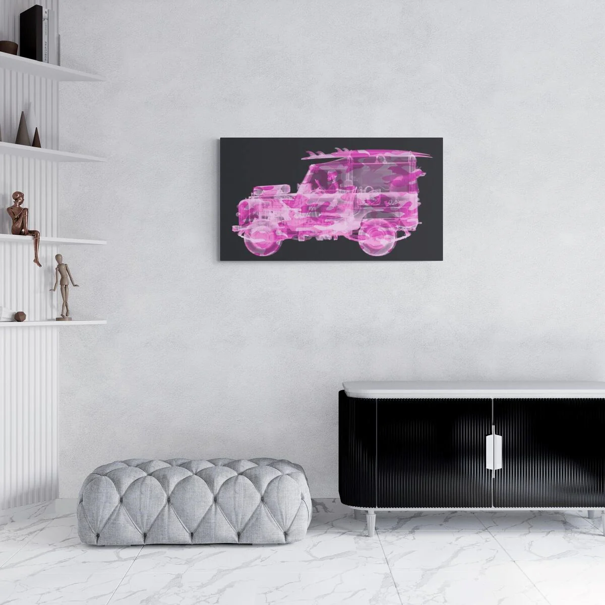 Camouflage Land Rover Surfer Pink - Image 2