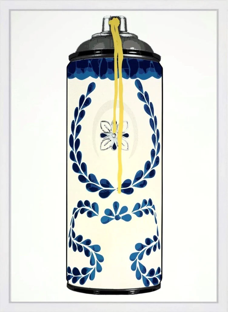 Case Azul-Emblem (Yellow Drip)