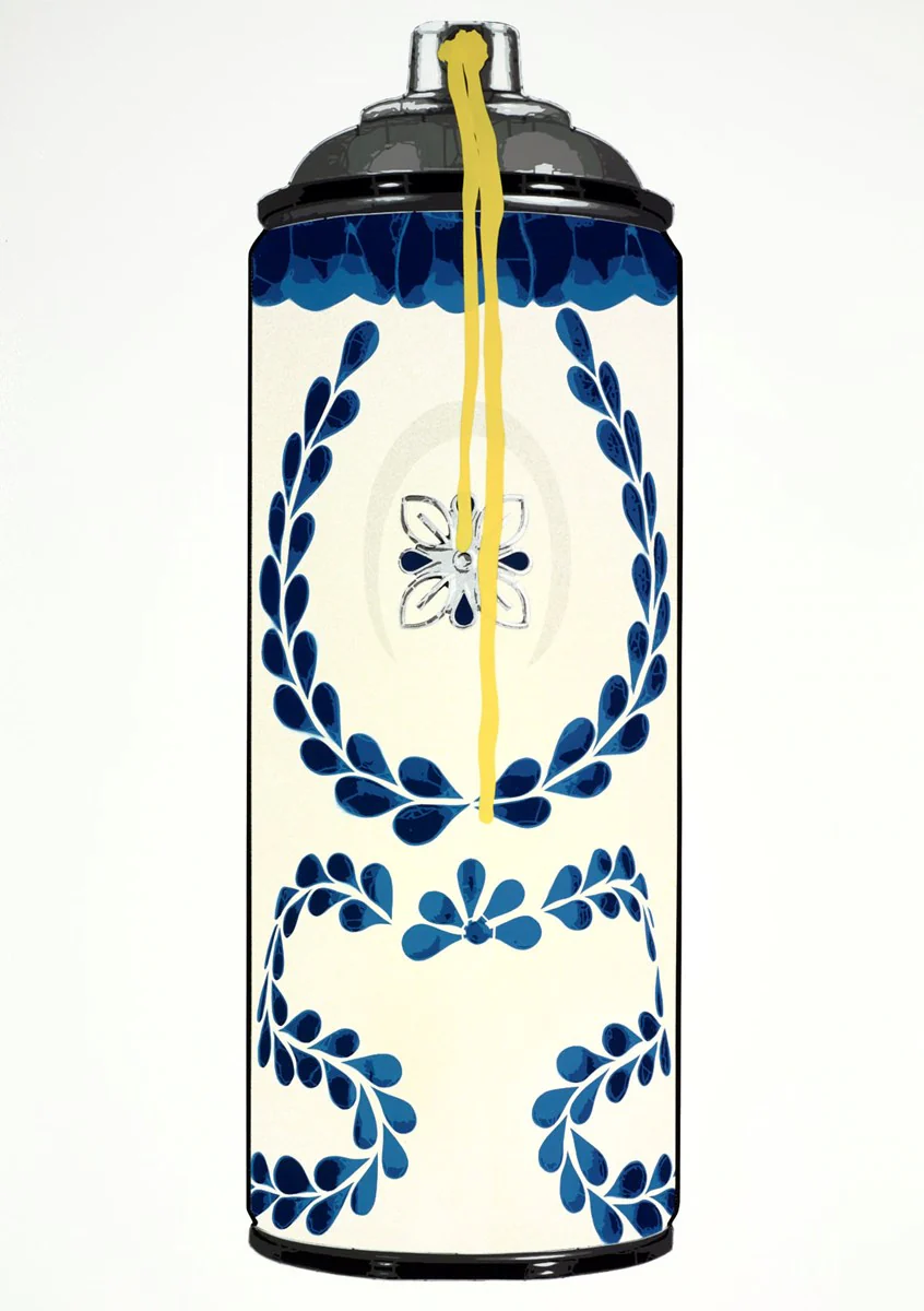 Case Azul-Emblem (Yellow Drip) - Image 2