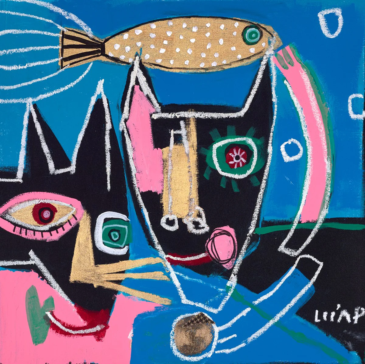 Cat & Fish - Image 2