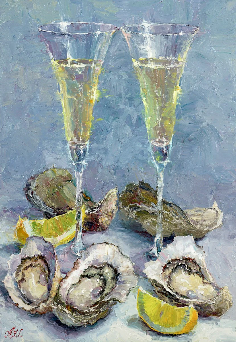 Champagne And Oysters VI - Image 2