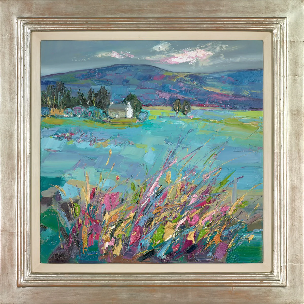 Cottage Through Spring Grasses