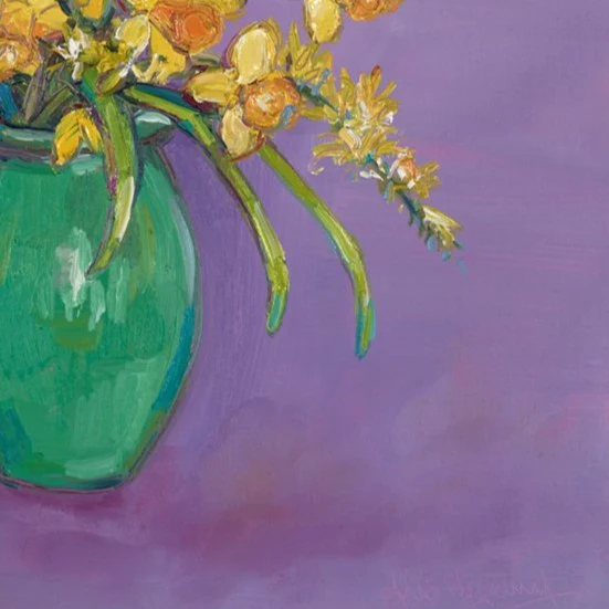 Daffodils And Winter Flowering Jasmine - Image 2