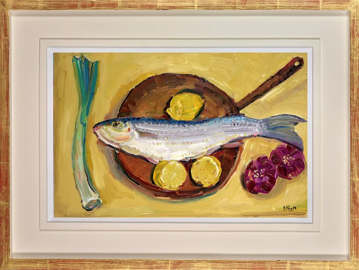 Delicious Grey Mullet, Cornwall