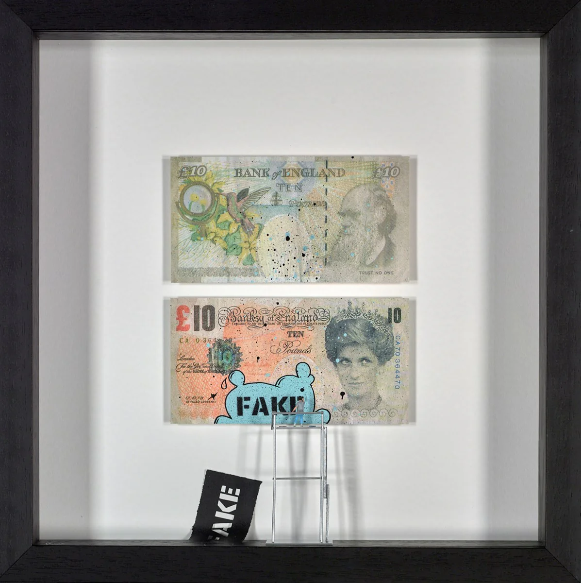 Di-Faked Tenner (Light Blue/Black)
