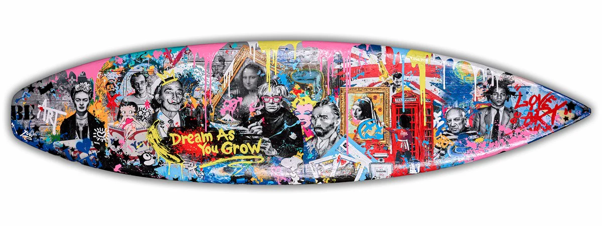 Dream As You Grow - Surfboard