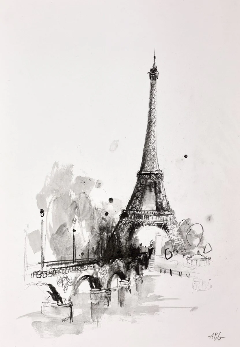 Eiffel Tower III (Sketch) - Image 2