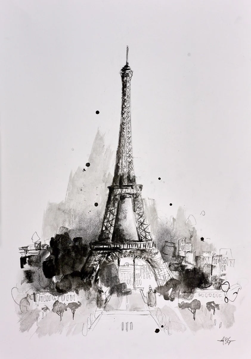 Eiffel Tower (Sketch) - Image 2