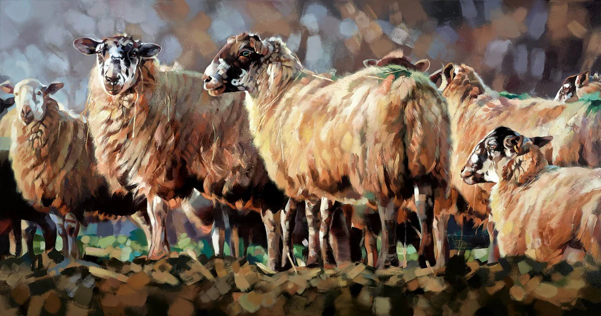 Evening Flock - Image 3