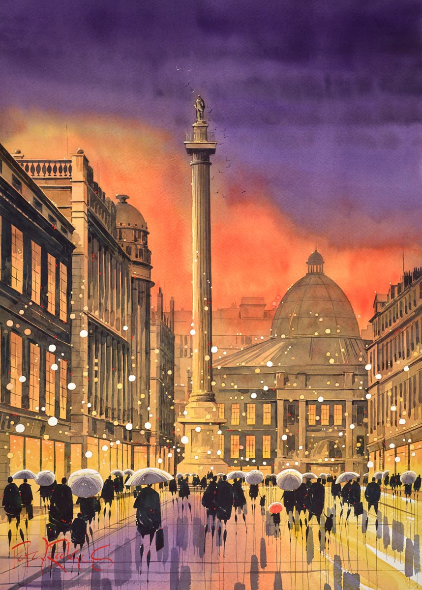Evening Lights- Newcastle - Image 2